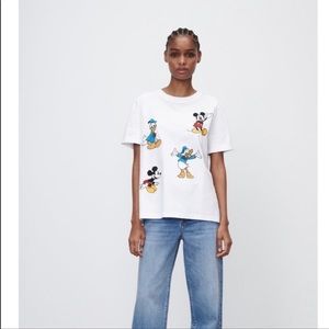 Zara | Tops | Zara Disney Mickey Mouse 